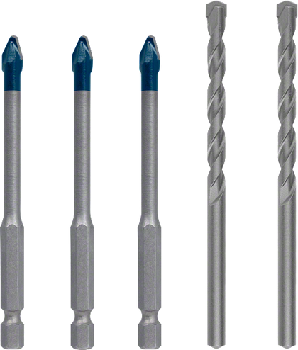 Bosch Professional HEX-9 HardCer Bohrer-Set 5tlg EXPERT (2608900596)