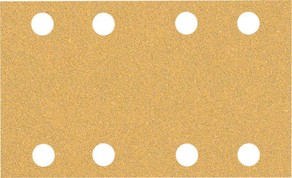 Bosch Professional Expert C470 Schleifpapier mit 8 Löchern für Schwingschleifer, 80 x 133 mm, G 60, 10-tlg. (2608900878)