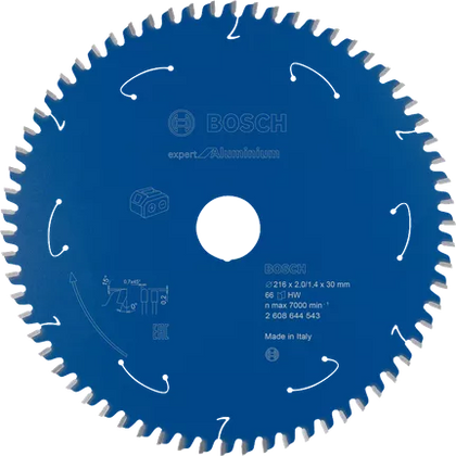 Bosch Professional Kreissägeblatt EX AL B 216x30x66 (2608644543)