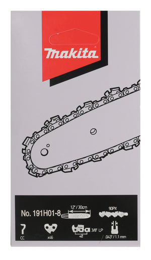Makita Sägekette 30cm, 1,1mm, 3/8' (191H01-8)