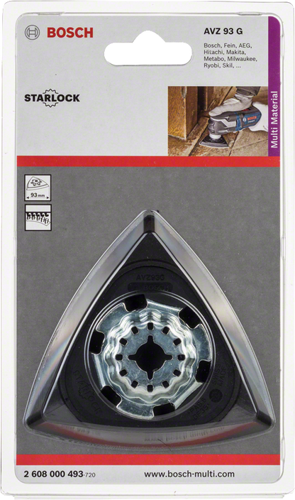 Bosch Professional Schleifplatte Mikrokletthaft. AVZ 93 G (2608000493)