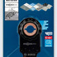 Bosch Professional Expert Corner Blade MATI 68 RD4 Blatt für Multifunktionswerkzeuge, 68 x 30 mm (2608900036)