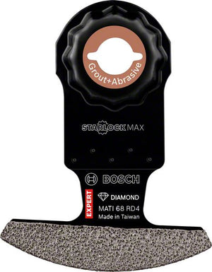 Bosch Professional Expert Corner Blade MATI 68 RD4 Blatt für Multifunktionswerkzeuge, 68 x 30 mm (2608900036)