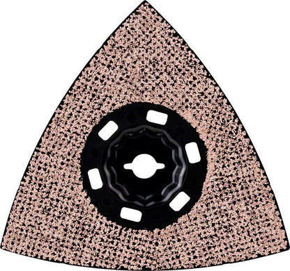 Bosch Professional Expert Sanding Plate MAVZ 116 RT6 Blatt für Multifunktionswerkzeuge, 116 mm (2608900054)