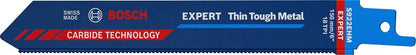 Bosch Professional Expert 'Thin Tough Metal' S 922 EHM Säbelsägeblatt, 3 Stück (2608900361)