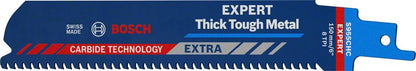 Bosch Professional Expert 'Thick Tough Metal' S 955 CHC Säbelsägeblatt, 3 Stück (2608900366)