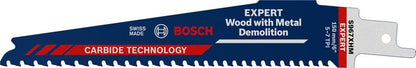 Bosch Professional Expert 'Wood with Metal Demolition' S 967 XHM Säbelsägeblatt, 1 Stück (2608900396)