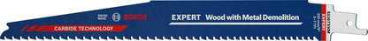 Bosch Professional Expert 'Wood with Metal Demolition' S 1167 XHM Säbelsägeblatt, 3 Stück (2608900399)