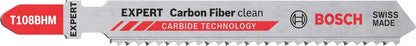 Bosch Professional Expert 'Carbon Fiber Clean' T 108 BHM Stichsägeblatt, 3 Stück (2608900565)