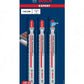 Bosch Professional Expert 'Plastic Composites Clean' T 301 CHM Stichsägeblatt, 3 Stück (2608900566)