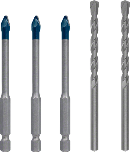 Bosch Professional HEX-9 HardCer Bohrer-Set 5tlg EXPERT (2608900596)