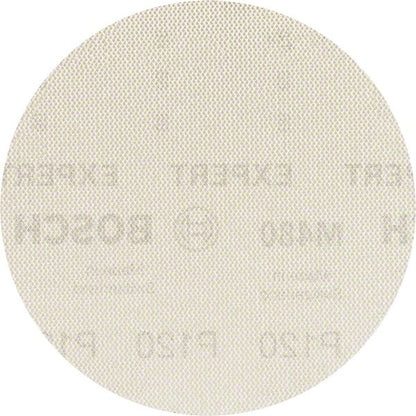 Bosch Professional Expert M480 Schleifnetz für Exzenterschleifer, 150 mm, G 120, 5 Stück (2608900691)
