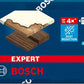 Bosch Professional Expert M480 Schleifnetz für Exzenterschleifer, 150 mm, G 80, 50 Stück (2608900698)