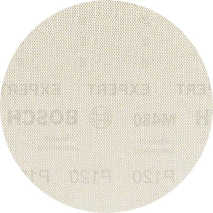 Bosch Professional Expert M480 Schleifnetz für Exzenterschleifer, 150 mm, G 120, 50 Stück (2608900700)