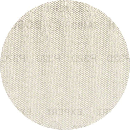 Bosch Professional Expert M480 Schleifnetz für Exzenterschleifer, 150 mm, G 320, 50 Stück (2608900705)