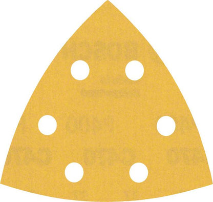 Bosch Professional Expert C470 Schleifpapier für Deltaschleifer, 93 mm, G 400, 5 Stück (2608900831)