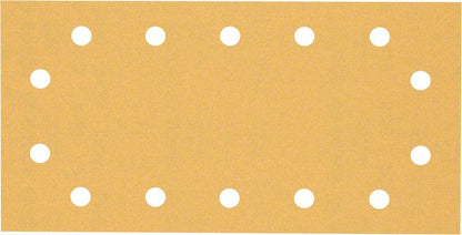 Bosch Professional Expert C470 Schleifpapier mit 14 Löchern für Schwingschleifer, 115 x 230 mm, G 120, 10-tlg. (2608900863)