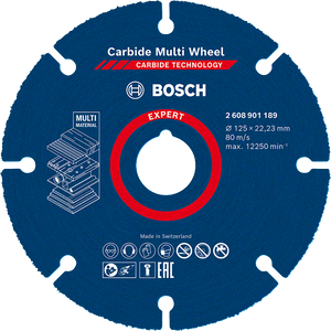 Bosch Professional Carbide Multiwheel 125x22.23mm EXPERT (2608901189)
