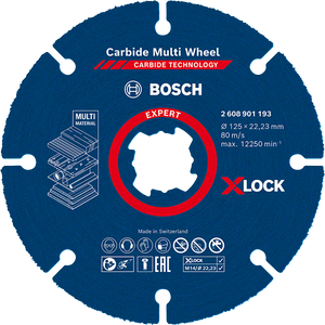 Bosch Professional X-LOCK CMW 125x22.23mm EXPERT (2608901193)