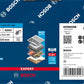 Bosch Professional Expert N880 Vliesscheibe für Exzenterschleifer, 125 mm, ultrafein S, 20-tlg. (2608901245)