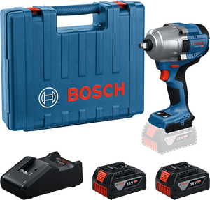 Bosch Professional GDS 18V-780 (L) Akku-Drehschlagschrauber (2x5,0Ah) (06019P4021)