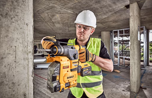 Dewalt DCH335X2-QW Akku-Kombihammer + D25304DH (2x9,0Ah)