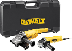 DEWALT DWE494TWIN-QS Winkelschleifer-Set