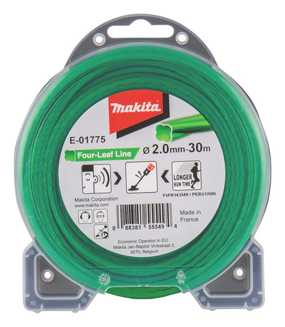 Makita Faden für Trimmer 2,0mm, Rolle 30m (E-01775)