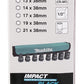 Makita Stecknuss-Set im Rollbeutel 1/2' 8tlg. (E-16601)