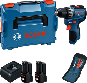 Bosch Professional GSR 12V-31 (L) Akku-Bohrschrauber (2x2,0Ah) (06019S6013)