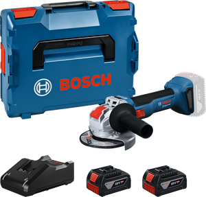 Bosch Professional GWX 18V-8 (L) Akku-Winkelschleifer (2x4,0Ah) (06019N9102)