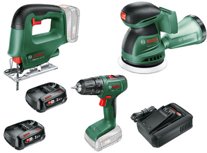 Bosch DIY Combi-Set 18VEasyDrill+EasySaw+EasyOrbit (0615A500A9)