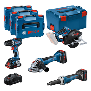 Bosch Professional Profi Set Metall (GSR;GWS;GKM;GGS) (0615990N3A)