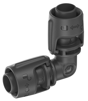 Gardena Micro-Drip-System L-Stück 13 mm (1/2') - Inhalt: 2 Stück (13202-20)