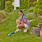 Gardena Set Akku-Grasschere ClassicCut Li + Stiel + Räder (9886-20)