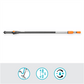 Gardena Cleansystem Teleskop-Stiel M-XL, 155 - 260 cm (18804-20)