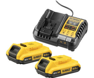 Dewalt DCB1104D2-QW Akku-Kit (2x 18V/2Ah plus DCB1104)