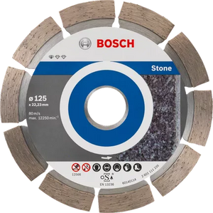 Bosch Professional 10er Pack DIA-Trennscheibe 125x22,23 Standard for Stone (2608603236)