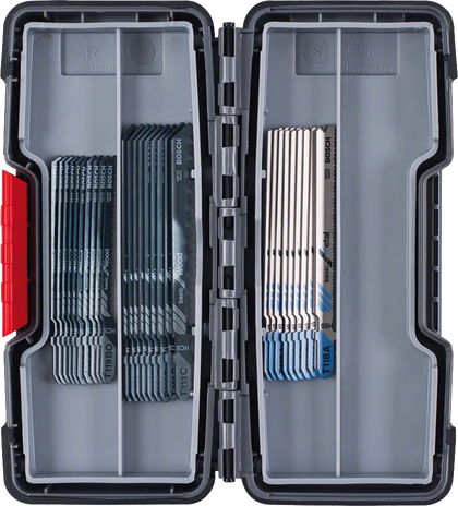 Bosch Professional STB ToughBox Basic Wood/Metal 30.tlg Stichsägeblatt-Set (2607010903)
