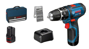Bosch Professional GSB 12V-15 (C) Akku-Schlagbohrschrauber (2x2.0;GAL12V-20) (06019B690K)