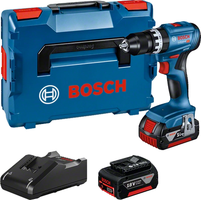 Bosch Professional GSB 18V-45 (L) Akku-Bohrschrauber (2x 3.0Ah, GAL 18V-40) (06019K3305)