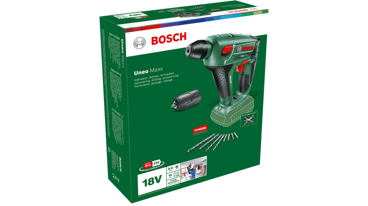Bosch DIY UNEO Maxx Bohrhammer (060395230C)