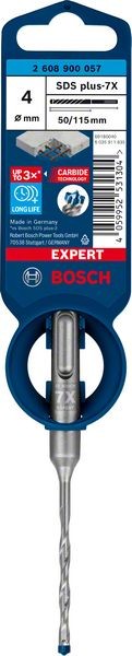 50 Professional 4 x plus-7X Zubehör Hammerbohrer, SDS Expert mm 115 x | EXPERT | Bosch Zubehör Bosch Professional (2608900057)